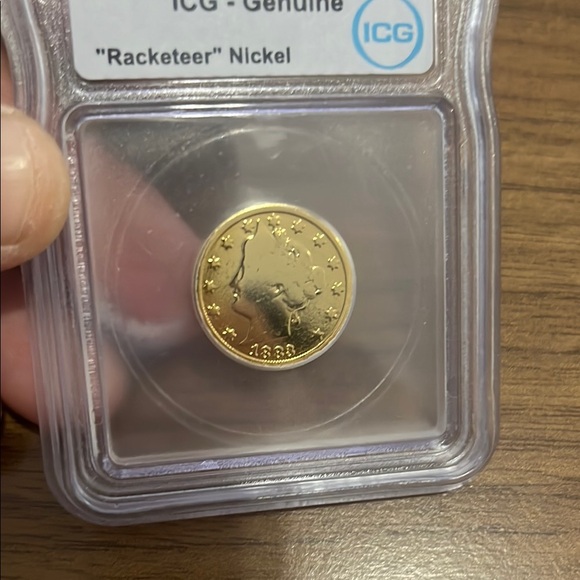 1883 Racketeer Nickel Coin - Picture 2 of 5